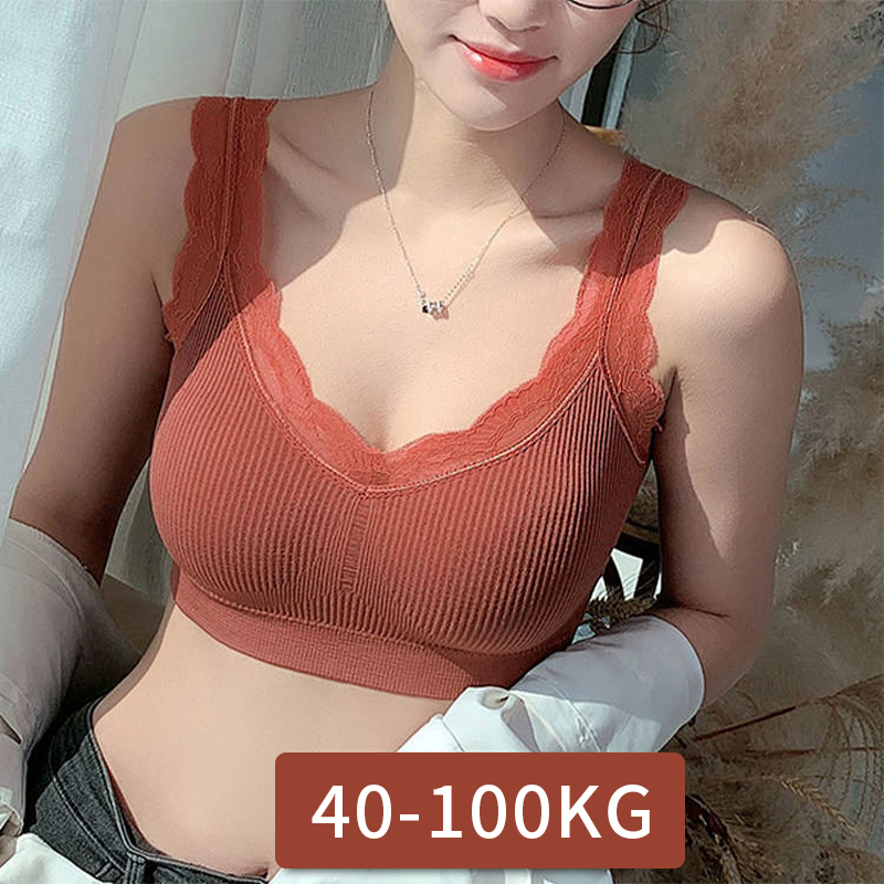 Underwire Bra Padded - Bra Renda Seksi untuk Wanita Tanpa