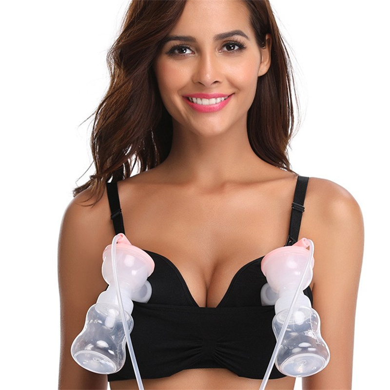 Bra Menyusui Pemompaan Bebas T - Nursing Bra Clip ulasan dan harga