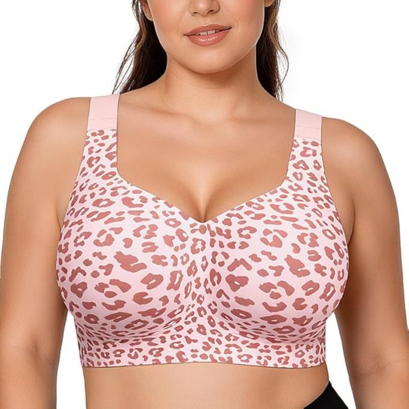 Leopard Jelly Bras Tanpa Kawat - Underwire Bra Padded ulasan dan harga