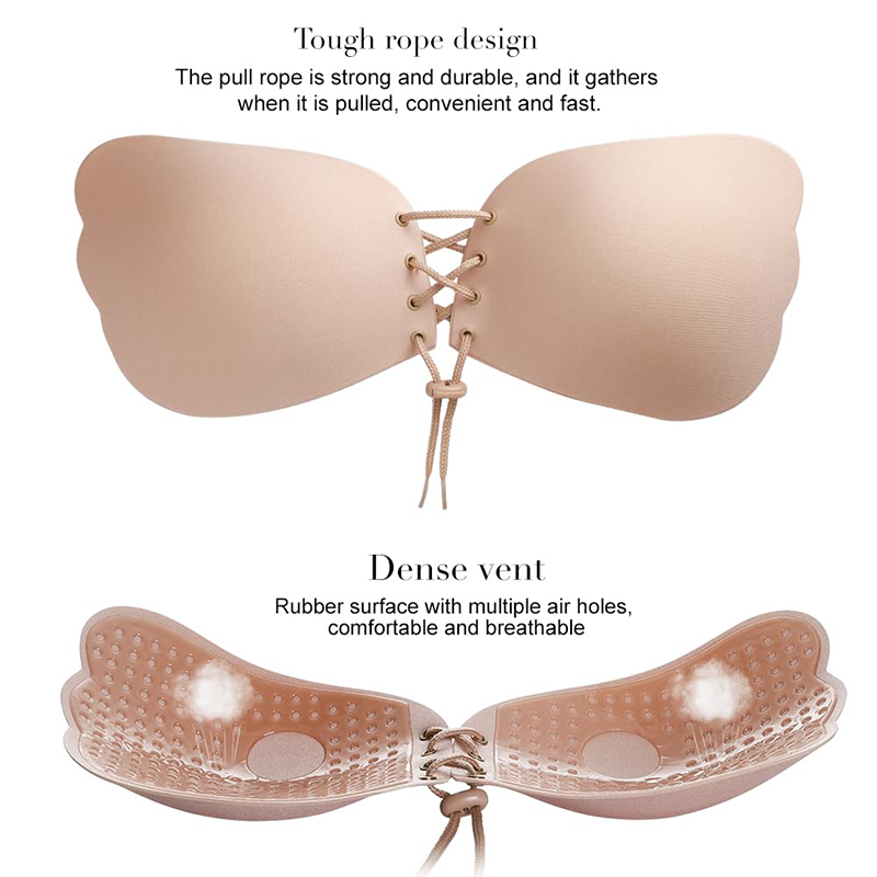 1/2 Pasang Bra Tanpa Tali Pung - Backless Bra Sticky ulasan dan harga